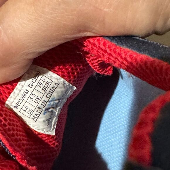 Ked Sport Woman’s Sneakers . Navy Blue, Red & White. Size 8. - Picture 9 of 9